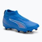 Încălțăminte de fotbal pentru copii  PUMA Ultra 6 Match+ LL FG/AG Jr ultra blue/puma white/glowing red