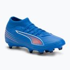 Încălțăminte de fotbal pentru bărbați PUMA Ultra 6 Play+ FG/AG ultra blue/puma white/glowing red
