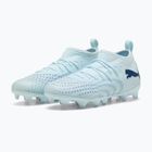 Încălțăminte de fotbal pentru copii PUMA Future 9 Match FG/AG Jr icy blue/puma white/blue jewel