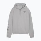 Hanorac de antrenament pentru bărbați PUMA x HYROX Cloudspun Hoodie gri