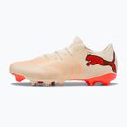 Încățăminte de fotbal PUMA Future 9 Match Fusion FG/AG sugared almond/puma white/ultra red/puma black