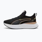 Încălțăminte pentru femei PUMA Softride Sabrina Polished Chrome puma black/puma white/puma gold