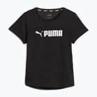 Tricou de antrenament pentru femei PUMA Fit Logo Ultrabreathe puma negru/puma alb