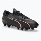 Încălțăminte de fotbal pentru copii PUMA Ultra Play FG/AG Jr puma black/copper rose