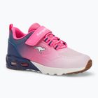 Pantofi pentru copii KangaROOS KX-Bases EV roz neon/alb