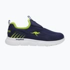Încălțăminte pentru copii KangaROOS K-ETK Dunnart dark navy/lime