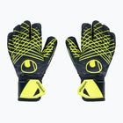 Mănuși de portar uhlsport Prediction Soft Pro black/white/fluo orange