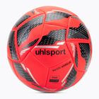 Minge de fotbal uhlsport Match Addglue fluo red/navy/silver mărime 5
