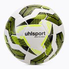 Minge de fotbal  uhlsport Pro Addglue white/black/fluo yellow mărime 5