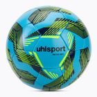 Minge de fotbal uhlsport Lite Soft 350 light blue/navy/neo yellow mărime 5