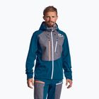 Jachetă softshell pentru bărbați Ortovox Pordoi albastru marin 60173