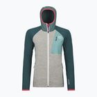 Bluză pentru femei ORTOVOX Fleece GP Classic Knit Hoody arctic grey