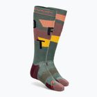 Șosete de schi pentru femei ORTOVOX Freeride Long Socks Cozy wild herbs