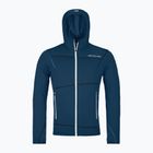 Hanorac pentru bărbați ORTOVOX Fleece Light Hoody deep ocean