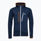 Bluză pentru bărbați ORTOVOX Fleece Grid Hoody deep ocean