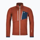 Bluză pentru bărbațiORTOVOX Fleece Grid clay orange