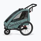 Remorcă pentru bicicletă Qeridoo Qupa 1 mineral blue