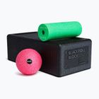 Set de yoga BLACKROLL Block black/ green/ pink