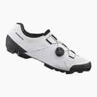 Încălțăminte de ciclism MTB męskie Shimano SH-XC300 white
