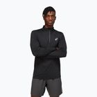 Bărbați ASICS Core 1/2 Zip performanță negru de performanță de funcționare negru cu mânecă lungă