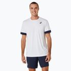 Tricou de tenis pentru bărbați ASICS Court SS Top brilliant white/midnight