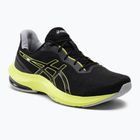 ASICS Gel-Pulse 14 pantofi de alergare pentru bărbați negru / galben strălucitor