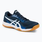 Pantofi de squash pentru bărbați ASICS Upcourt 5 albastru francez / alb