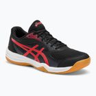 Pantofi de squash pentru bărbați ASICS Upcourt 5 negru / roșu clasic