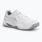 Încălțăminte de tenis pentru femei ASICS Gel-Dedicate 8 Clay W white/pure silver