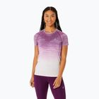Tricou de alergare pentru femei ASICS Tricou fără cusături top liliachiu/mauve închis