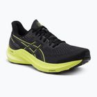 ASICS GT-2000 12 negru / galben luminos pantofi de alergare pentru bărbați