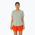 Tricou de alergat pentru femei ASICS Road olive grey