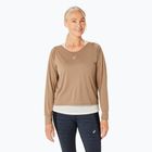 Longsleeve + Tank top de alergare pentru femei ASICS Nagino Run pepper/oatmeal