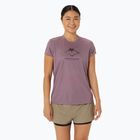 Tricou de alergare pentru femei ASICS Fujitrail Logo dusty mauve