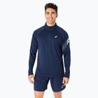 Longsleeve de alergare pentru bărbați  ASICS Icon 1/2 Zip performance blue expanse