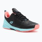 Încălțăminte de tenis pentru bărbați YONEX Sonicage 3 CL black/sky blue