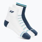 Șosete YONEX 19236 Quarter 3 pary navy/white/green