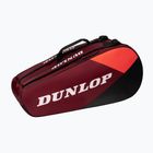 Geantă de tenis Dunlop CX-Club 6 RKT red/black/red
