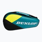 Geantă de tenis Dunlop SX-Club 3 RKT teal/black/yellow