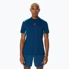 Tricou de tenis pentru bărbați ASICS Padel Court Top mako blue