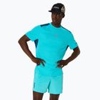 Tricou de tenis pentru bărbați ASICS Padel Court Top energy aqua