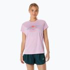 Tricou de alergare pentru femei ASICS Fujitrail Logo light ube