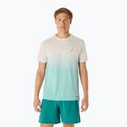 Tricou de alergare pentru bărbați ASICS Seamless performance birch/oasis green