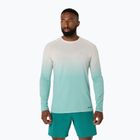 Longsleeve de alergare pentru bărbați ASICS Seamless birch/oasis green