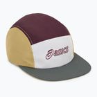 Șapcă ASICS 5 Panel mantle green/dark currant/lemongrass