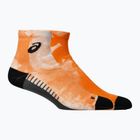 Șosete ASICS Performance Run Quarter brilliant white/orange glow
