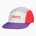Șapcă ASICS 5 Panel flash red/edo purple/dusk violet