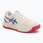 Încălțăminte de tenis pentru copii Asics Gel-Dedicate 8 GS Jr cream/dark cobalt