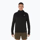Hanorac de alergare pentru bărbați ASICS Road Winter Hoodie performance black