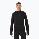 Longsleeve de alergare pentru bărbați ASICS Road Winter Seamless performance black